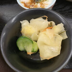 おかだうどん - 香物♪