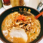 ラーメンとん太 - 味噌ネギラーメン