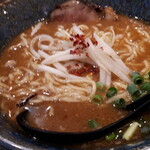 ラーメン札幌一粒庵 - 味噌ラーメン並