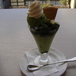 京はやしや 京都三条店 - 抹茶パフェ８５０円