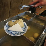 鉄なべ餃子なかよし - おでん