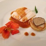 ラ・ブリック - 大鮃のロースト　ブイヤベースソースで