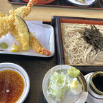 ふくいち　本店 - 特上天ざる蕎麦