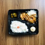 Ginger grilled Bento (boxed lunch)