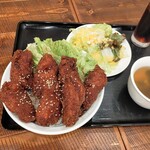 Diner&Bar KING - KINGチキンソースかつ丼