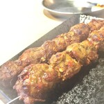 ラムと焼肉のあべちゃん - スパイシーなラム串