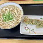 まるいち - かけうどん(中)
            磯辺揚げ
            ※値段忘れた…