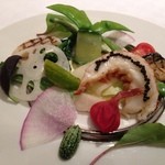 ラ・ブリック - 新鮮野菜とオマール海老のサラダ仕立て
      