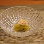 平花とんぼ - 蕗と鯛の子の煮付け