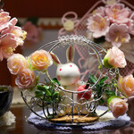 大正浪漫喫茶室 - こっちは可愛いウサギ♪