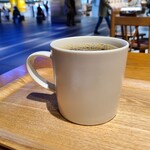 横井珈琲 - ホットコーヒーM(495円)です。