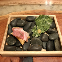 IL TEATRINO DA SALONE - 米と海藻　檸檬の香り
                    プロシュートとフラントイア