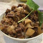 中華そば 四つ葉 - 「肉めし」¥380