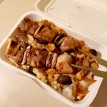 炭火 とり久 - 炭火焼親子丼 600円