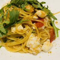OSTERIA AL BUCO - 甘鯛のパスタ　カラスミかかってた
                      ルッコラが良い香り