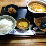 Kamaki - 名古屋煮込みランチ《チキンと卵のカレー煮込み》