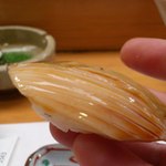 寿司割烹 魚紋 - 鮑～(^-^)リフト(^-^)/