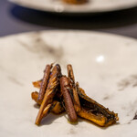 プレゼンテ スギ - 2021.5 鰻とバルサミコ酢のスープでガストロバックした利根川天然鰻、ヤセウツボ