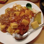 ロジェ・カフェヌードル - 日替わりの麻婆豆腐丼