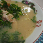 めん処 あゆ茶屋 - スープです