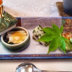 魚徳 - 先付け(アップ)