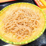 幌加内製麺 - 天丼セット　７５０円（税込）冷蕎麦のアップ【２０２１年４月】