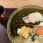 徳山鮓 - 徳山鮓さんの真骨頂はやはりこれ♡熟鮓(なれずし)鮒鮓(ふなずし)大好きです.｡.:*･'(*°∇°*)'･*:.｡.チーズと合います♡