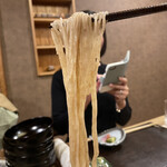 徳山鮓 - 〆は古代小麦の麺をお鍋に投入✩.*˚Cくんの美人奥様をリフトモザイク！！！( ´,,•ω•,,`)♡
