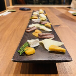 徳山鮓 - 二次会は別室にて深夜のオードブル♡