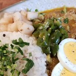 彼女のカレー - 豚バラと新玉ねぎのカレー