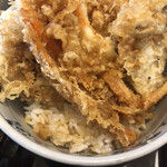 藤かけ - ミニ豚天丼　日替り定食