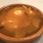 SPAIN BAR VALESTA - 生ハムの出汁のスープ