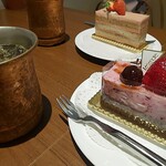Rujiyandoru - アイスコーヒーとケーキのセット