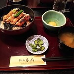 串の味 東八 - 若鳥の照り焼き丼・卵