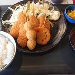 串カツ田中 - 串カツ定食