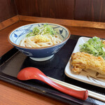 丸亀製麺 - ぶっかけ冷並と鳥天