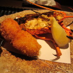 銀座 水野 - 海老クリームコロッケって(笑)