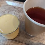 ANDERSEN Cafe - プリンと紅茶