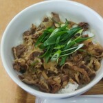 小さな食堂 ヒロ - 市場野菜牛丼 (税込)500円 ※拡大(2021.05.07)