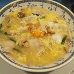 Chuugoku Saien Shian - 海鮮入り卵とじラーメン！