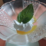 日本料理 にじ - オレンジゼリー