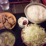 ハイカラ - から揚げ定食580円＋から揚げ2個（+50円）