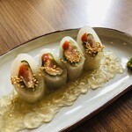 ささみの梅しそ大根巻き（４カット）