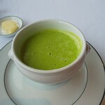 Jirandoru - グリーンピースのポタージュスープ