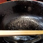 Yokohamaramemmasagoya - 美味しい油の時の跡。
