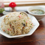 双葉食堂 - チャーハン¥500 (スープつき）