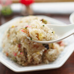 双葉食堂 - チャーハン¥500 (スープつき）