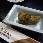 千登利亭 - optio A30で撮影。つきだし。