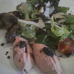 ル・ポワン・ウエスト - レバーパテの前菜