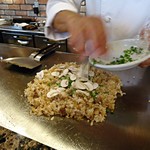 She'll be - マッシュルームとネギを最後に…